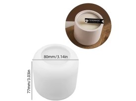 Molde silicona alhajero tapa flor grande